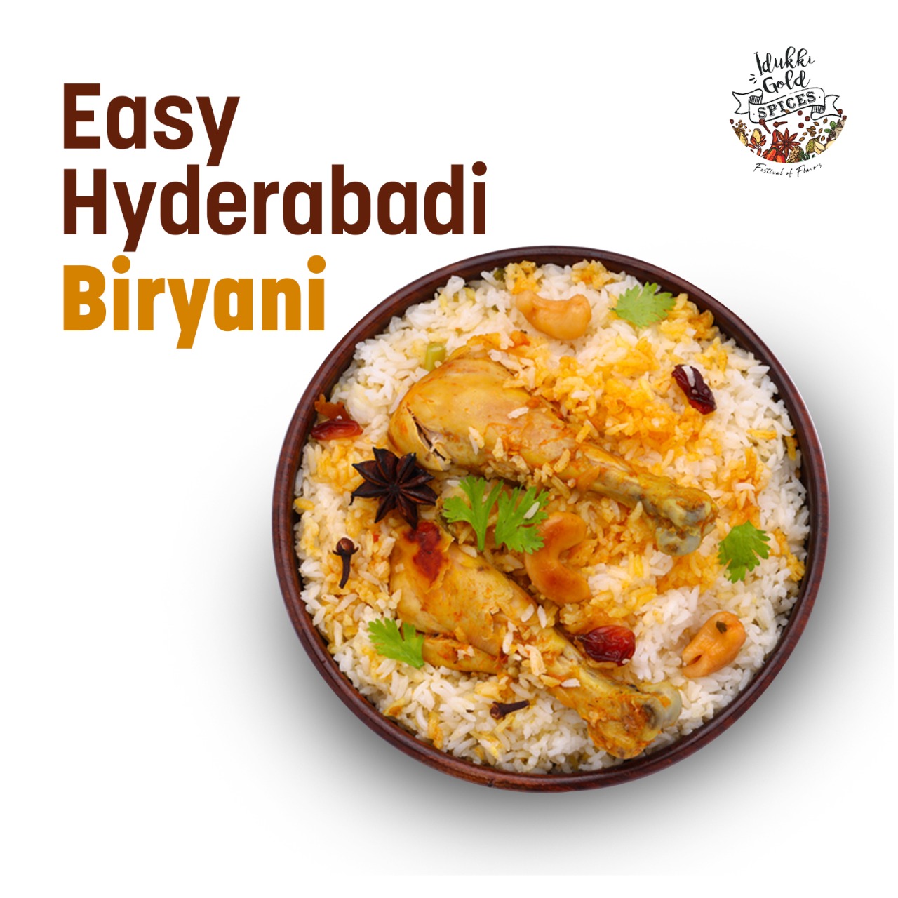 Easy Hyderabadi biryani